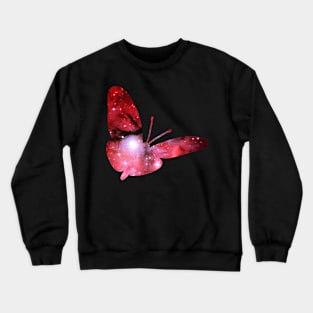 Space Butterfly Crewneck Sweatshirt